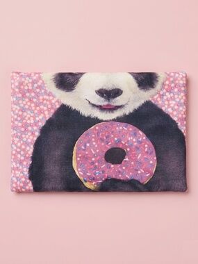 [BOGO] Justice Pink Panda Donut Sherpa Neck Warmer